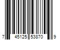 Barcode Image for UPC code 745125538709