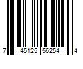 Barcode Image for UPC code 745125562544