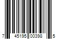 Barcode Image for UPC code 745195003985