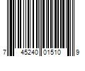 Barcode Image for UPC code 745240015109