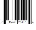 Barcode Image for UPC code 745240254874