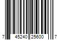 Barcode Image for UPC code 745240256007