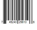 Barcode Image for UPC code 745240256106