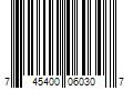 Barcode Image for UPC code 745400060307