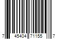 Barcode Image for UPC code 745404711557