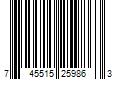 Barcode Image for UPC code 745515259863