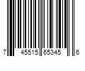 Barcode Image for UPC code 745515653456