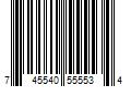 Barcode Image for UPC code 745540555534