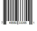 Barcode Image for UPC code 745558333551