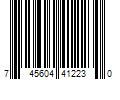 Barcode Image for UPC code 745604412230