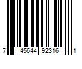 Barcode Image for UPC code 745644923161