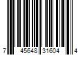 Barcode Image for UPC code 745648316044