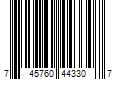 Barcode Image for UPC code 745760443307