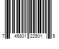 Barcode Image for UPC code 745801225015