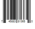 Barcode Image for UPC code 745883813650