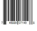 Barcode Image for UPC code 745889071498