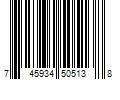 Barcode Image for UPC code 745934505138