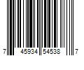 Barcode Image for UPC code 745934545387