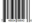 Barcode Image for UPC code 745934595436