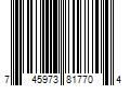 Barcode Image for UPC code 745973817704