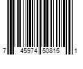 Barcode Image for UPC code 745974508151