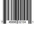 Barcode Image for UPC code 745996021041