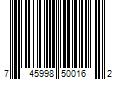 Barcode Image for UPC code 745998500162