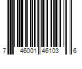 Barcode Image for UPC code 746001461036