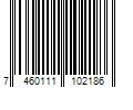 Barcode Image for UPC code 7460111102186