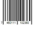 Barcode Image for UPC code 7460111102360