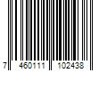 Barcode Image for UPC code 7460111102438