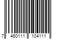 Barcode Image for UPC code 7460111104111