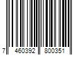 Barcode Image for UPC code 7460392800351