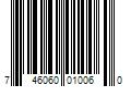 Barcode Image for UPC code 746060010060