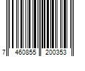 Barcode Image for UPC code 7460855200353