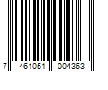 Barcode Image for UPC code 7461051004363