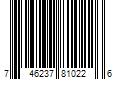 Barcode Image for UPC code 746237810226