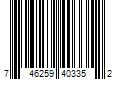 Barcode Image for UPC code 746259403352