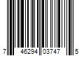 Barcode Image for UPC code 746294037475