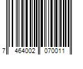 Barcode Image for UPC code 7464002070011