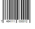 Barcode Image for UPC code 7464111030012