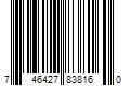 Barcode Image for UPC code 746427838160