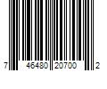 Barcode Image for UPC code 746480207002