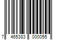 Barcode Image for UPC code 7465383000055