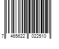 Barcode Image for UPC code 7465622022510