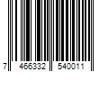 Barcode Image for UPC code 7466332540011