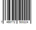 Barcode Image for UPC code 7466772500224