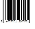 Barcode Image for UPC code 7467207200702