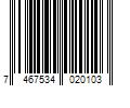 Barcode Image for UPC code 7467534020103