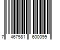 Barcode Image for UPC code 7467581600099